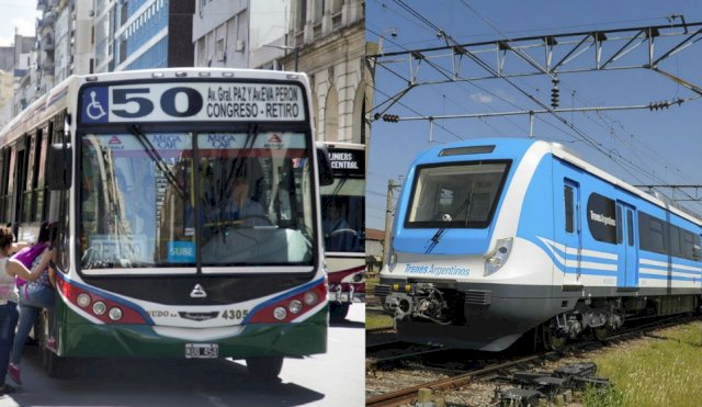 A partir de febrero, el boleto de colectivo sube a $270 y el de tren a $130